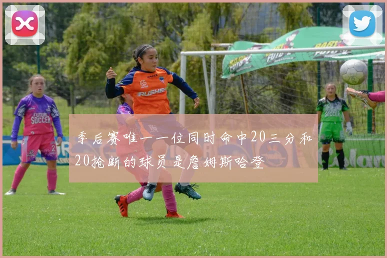季后赛唯一一位同时命中20三分和20抢断的球员是詹姆斯哈登